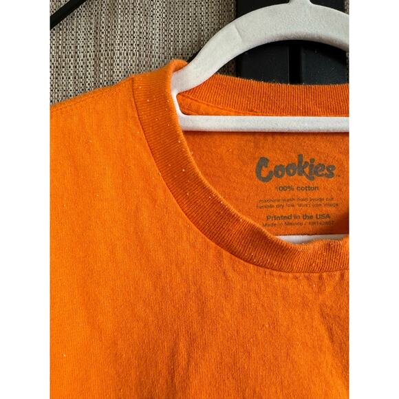 Cookies brand orange pumpkin pothead t-shirt men’s size medium - Picture 5 of 9